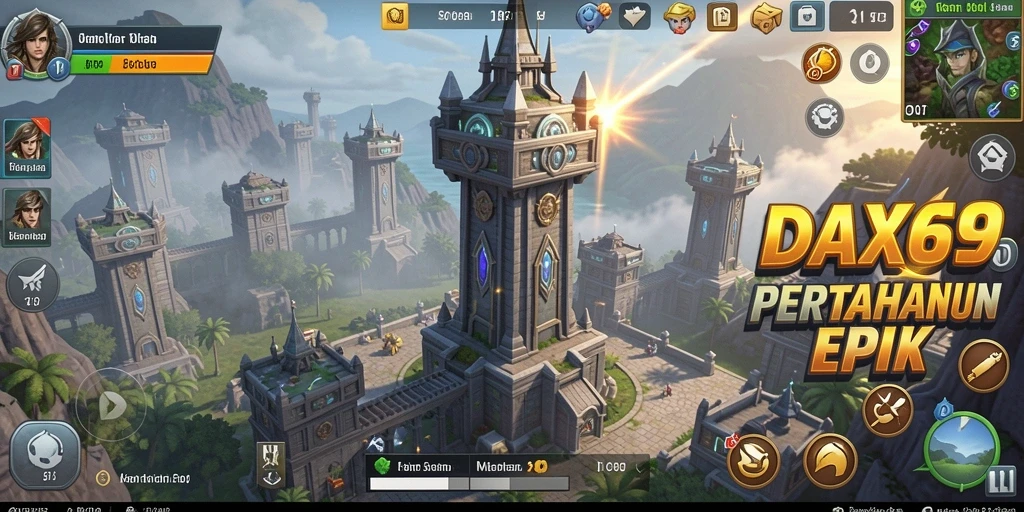 Gameplay menakjubkan Tower Defense dengan strategi yang mendebarkan.