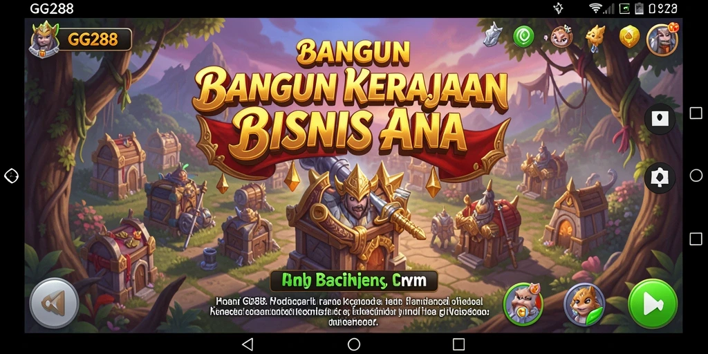 Tampilan gameplay GG288 yang seru dan interaktif saat membangun bisnis.