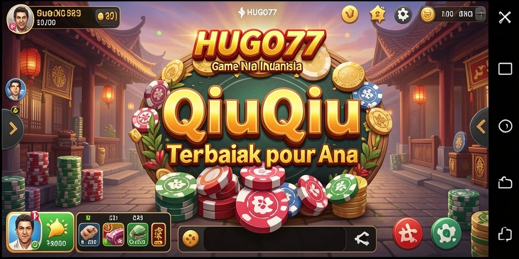 Tampilan gameplay QiuQiu yang menarik dan mendebarkan.