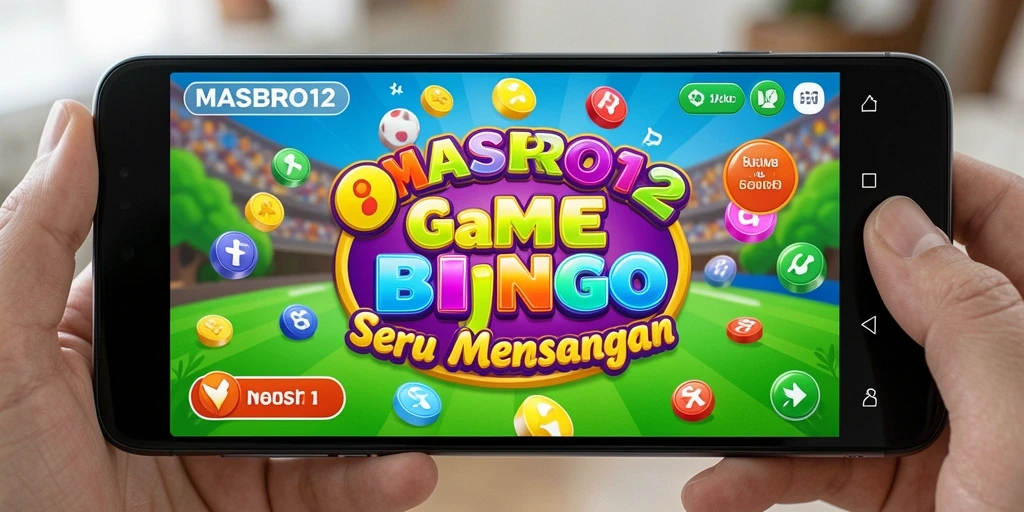 Tampilan menarik dari gameplay Bingo di MASBRO12.
