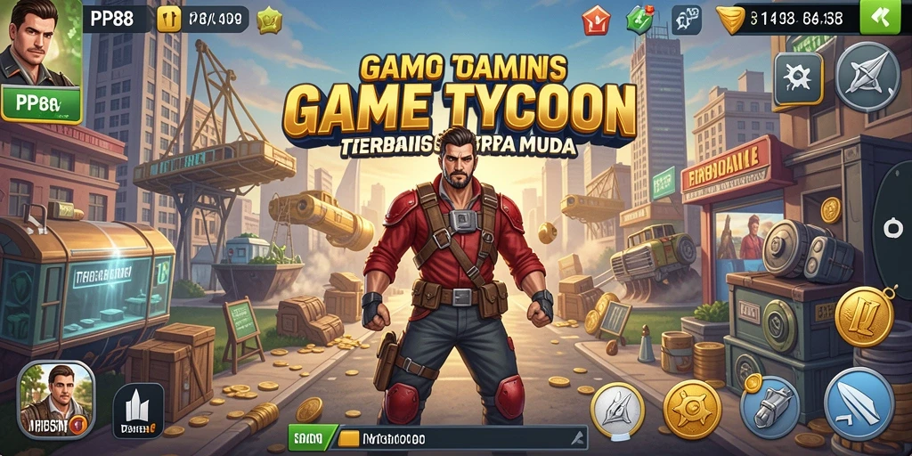 Screenshot PP88 menampilkan gameplay Tycoon yang mendalam dan menarik.