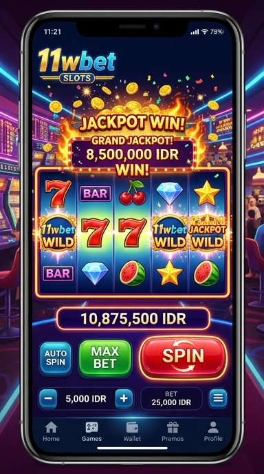 Antarmuka pengguna 11wbet yang ramah dan intuitif.